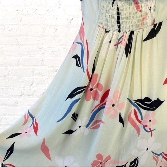 SISSTREVOLUTION Tidal Energy Mini Dress Size Small Light Green Off The Shoulder - Picture 8 of 10